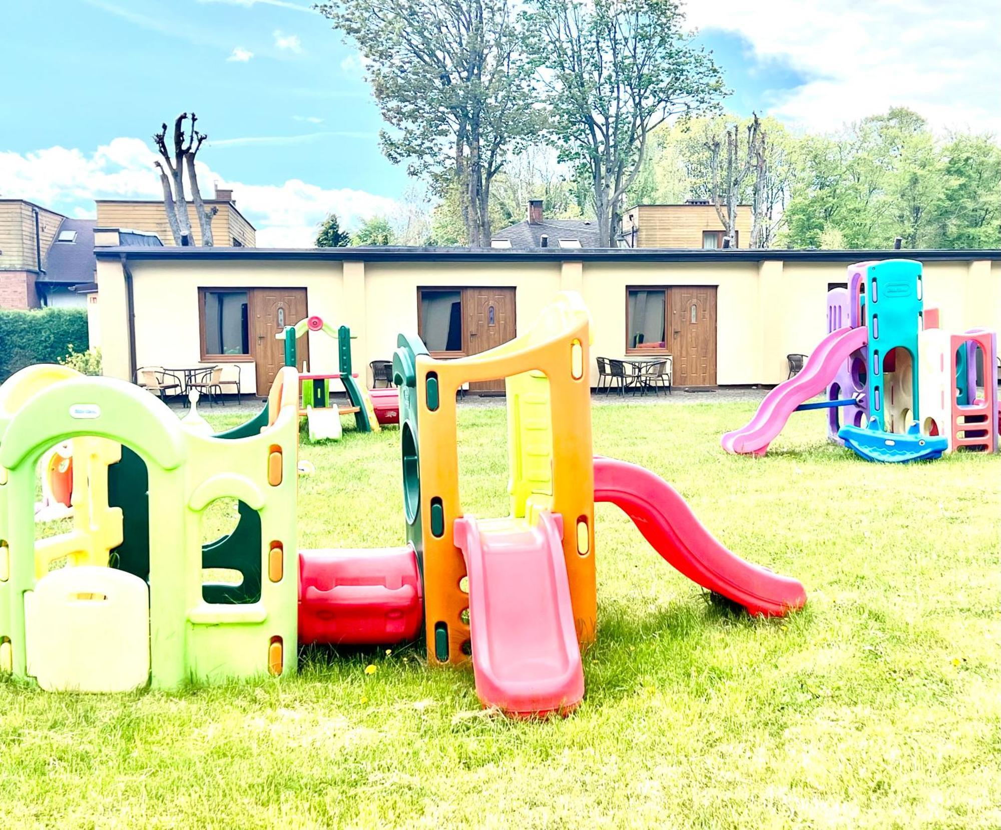 Osrodek Rodzinny "Pod Wydmami" Przy Plazy , Plac Zabaw , Rowery Sarbinowo Buitenkant foto